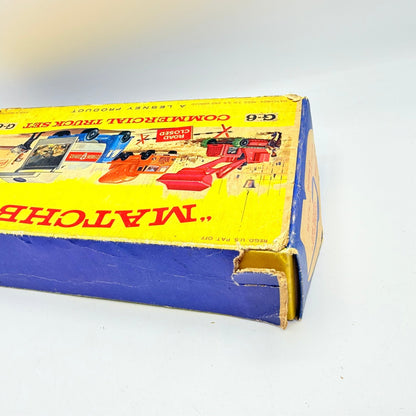 Matchbox Lesney G - 6 Commercial Truck Gift Set Rare - Magic Matchbox