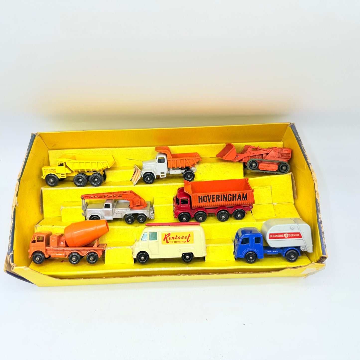 Matchbox Lesney G - 6 Commercial Truck Gift Set Rare - Magic Matchbox