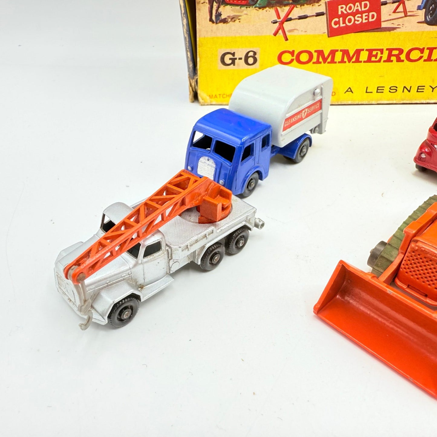 Matchbox Lesney G - 6 Commercial Truck Gift Set Rare - Magic Matchbox