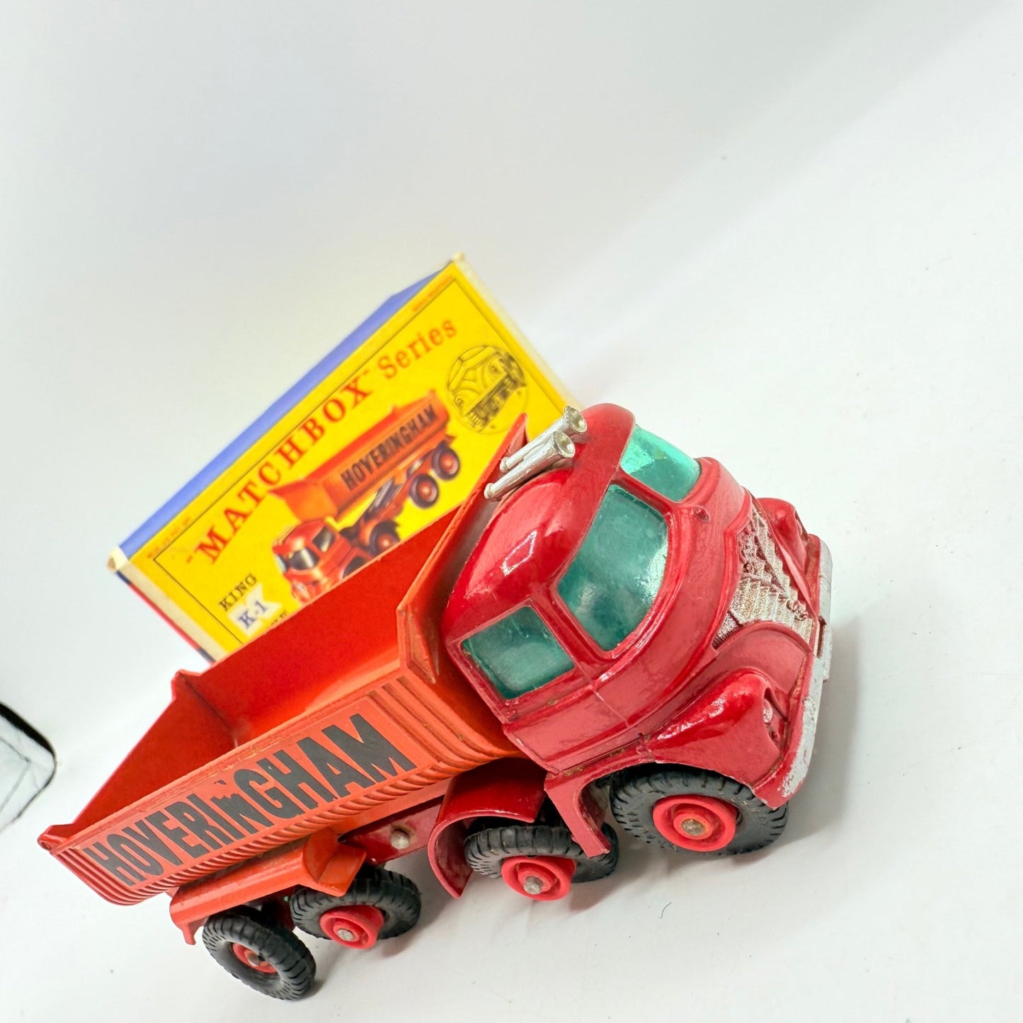Matchbox Lesney K - 1 King Size Hoveringham 8 - Wheel Tipper Truck - Magic Matchbox