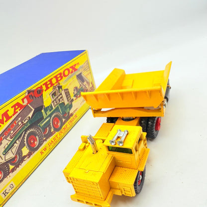 Matchbox Lesney K - 2 King Size KW Dart Dump Truck - Magic Matchbox