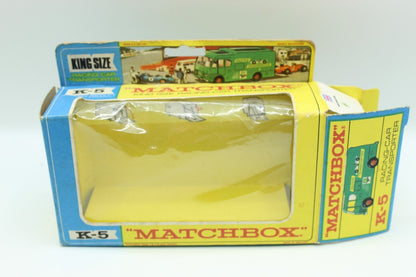 Matchbox Lesney K - 5 Racing Car Transporter In Original Box - Magic Matchbox