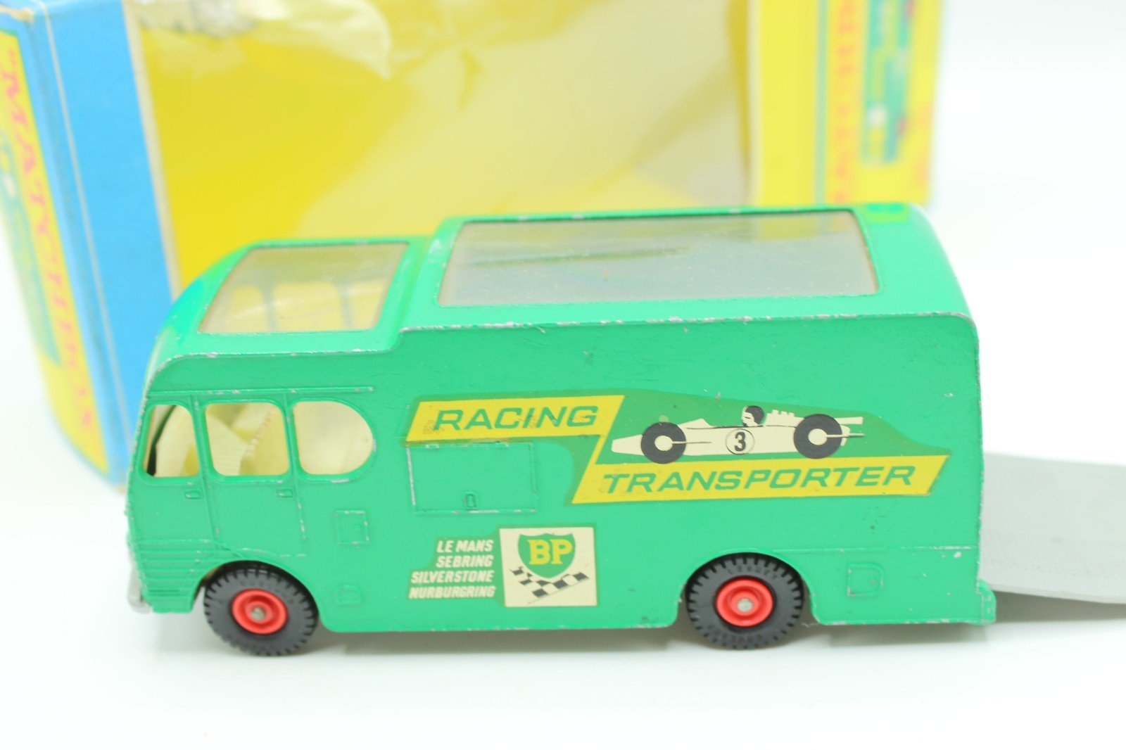 Matchbox Lesney K - 5 Racing Car Transporter In Original Box - Magic Matchbox