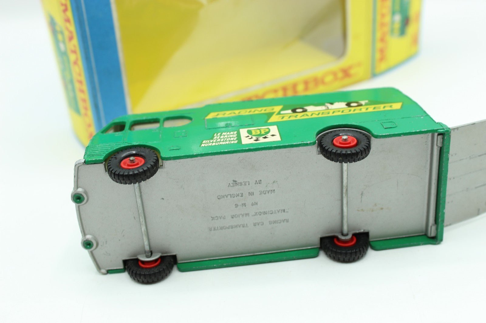 Matchbox Lesney K - 5 Racing Car Transporter In Original Box - Magic Matchbox