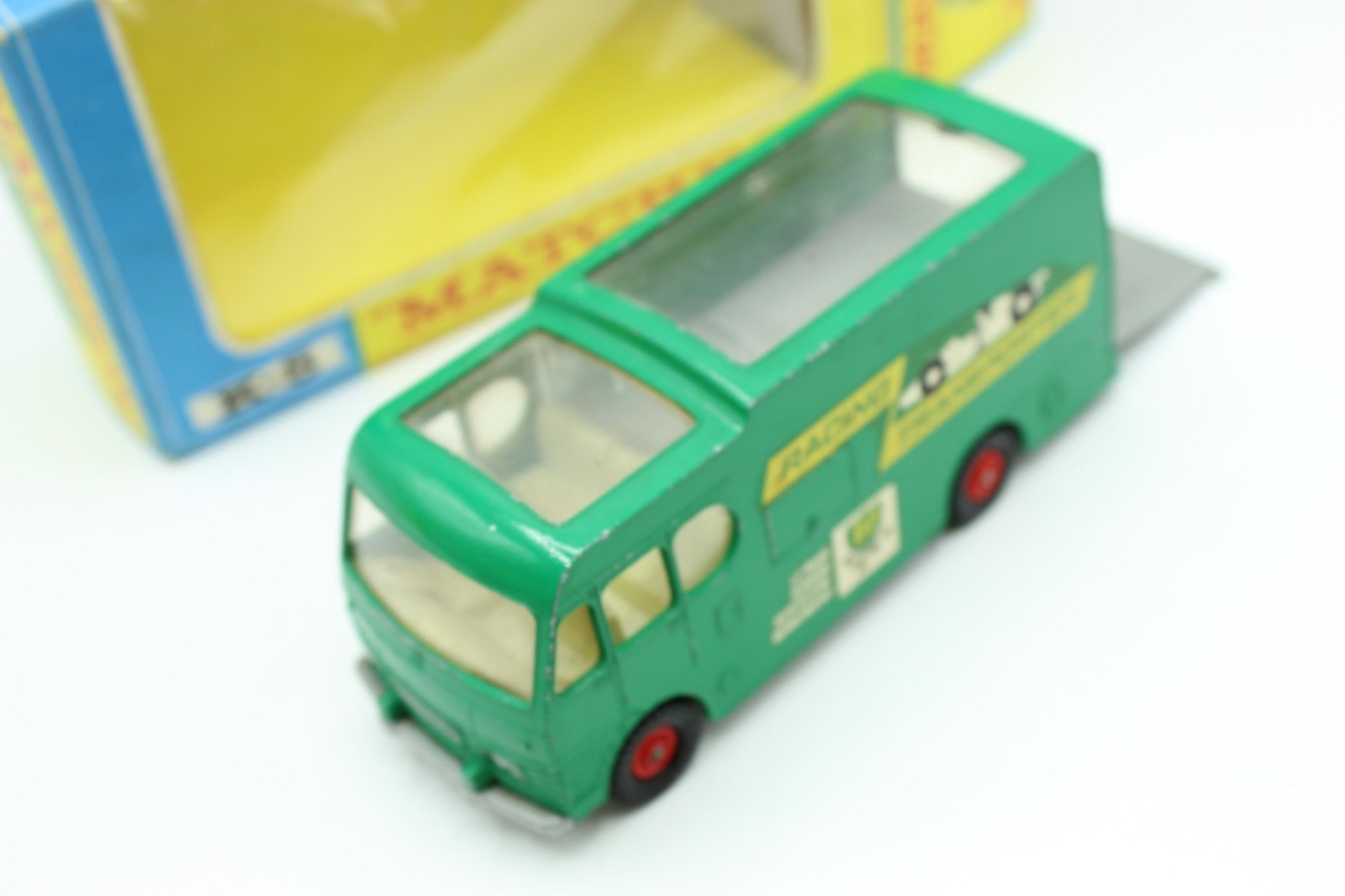 Matchbox Lesney K - 5 Racing Car Transporter In Original Box - Magic Matchbox