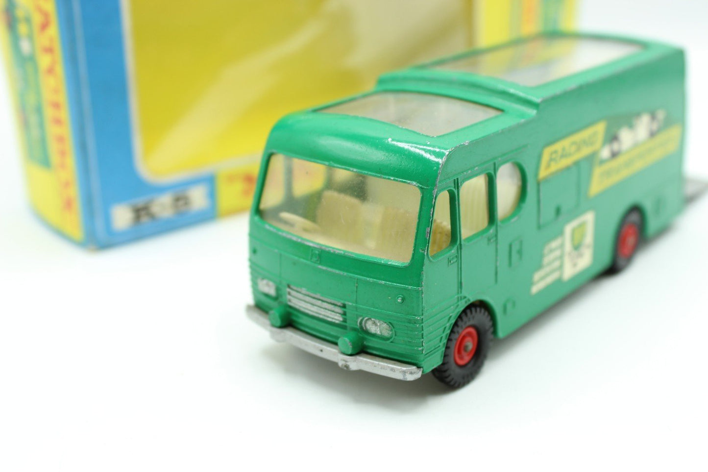 Matchbox Lesney K - 5 Racing Car Transporter In Original Box - Magic Matchbox