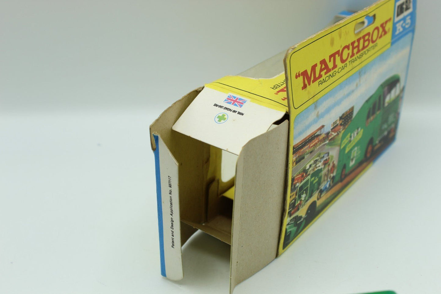 Matchbox Lesney K - 5 Racing Car Transporter In Original Box - Magic Matchbox