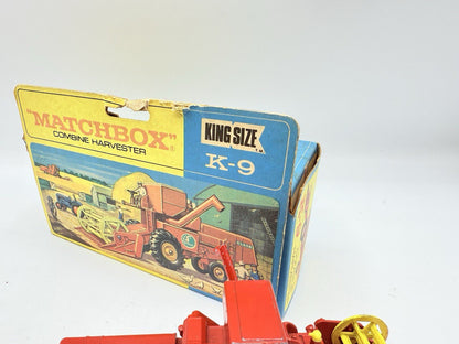 Matchbox Lesney K - 9 King Size Combine Harvester - Magic Matchbox