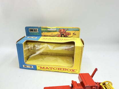 Matchbox Lesney K - 9 King Size Combine Harvester - Magic Matchbox