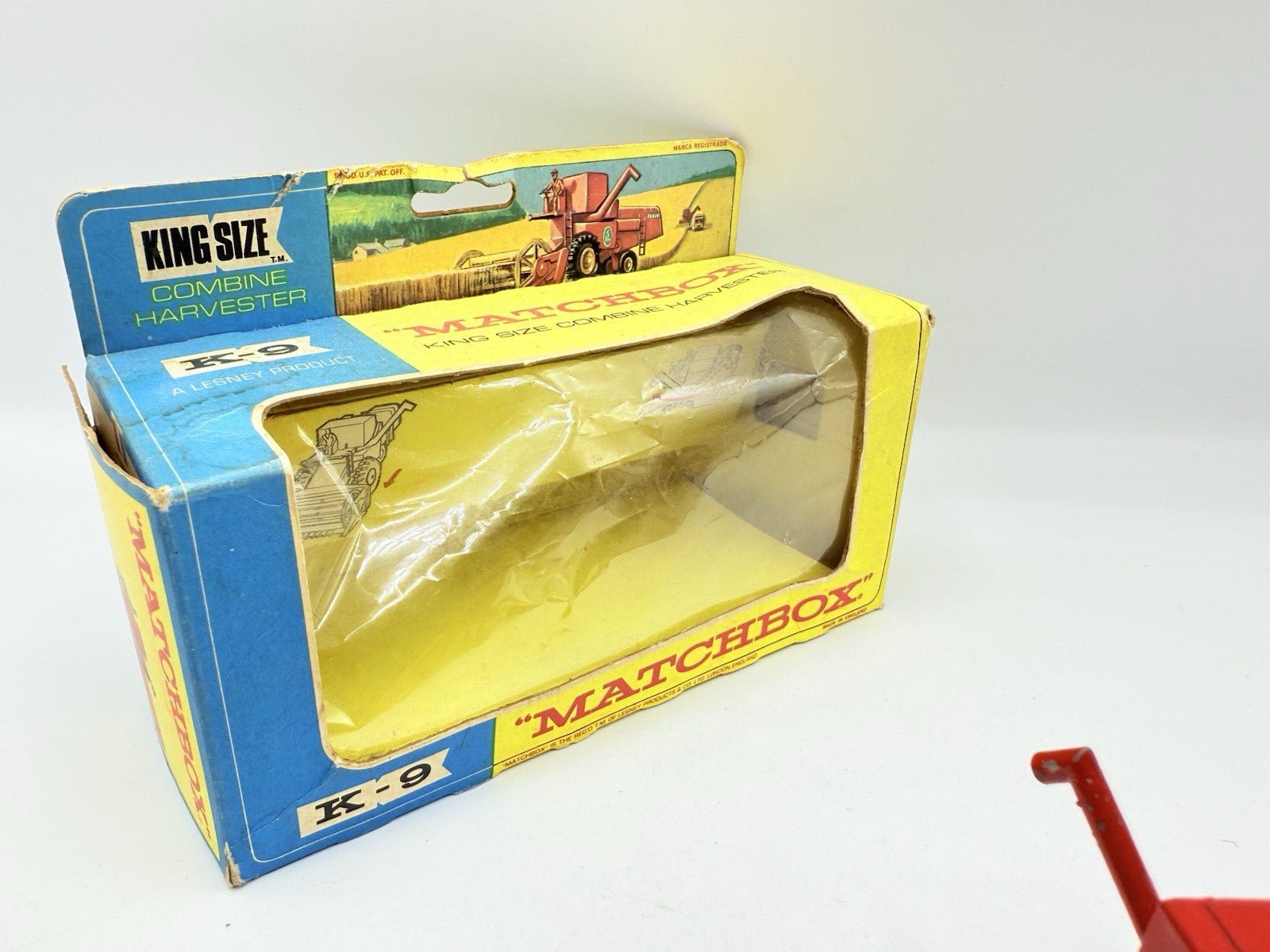 Matchbox Lesney K - 9 King Size Combine Harvester - Magic Matchbox