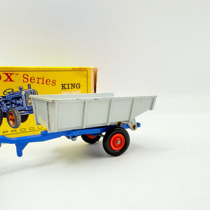 Matchbox Lesney King - Size K - 11 Fordson Tractor and Farm Trailer - Magic Matchbox