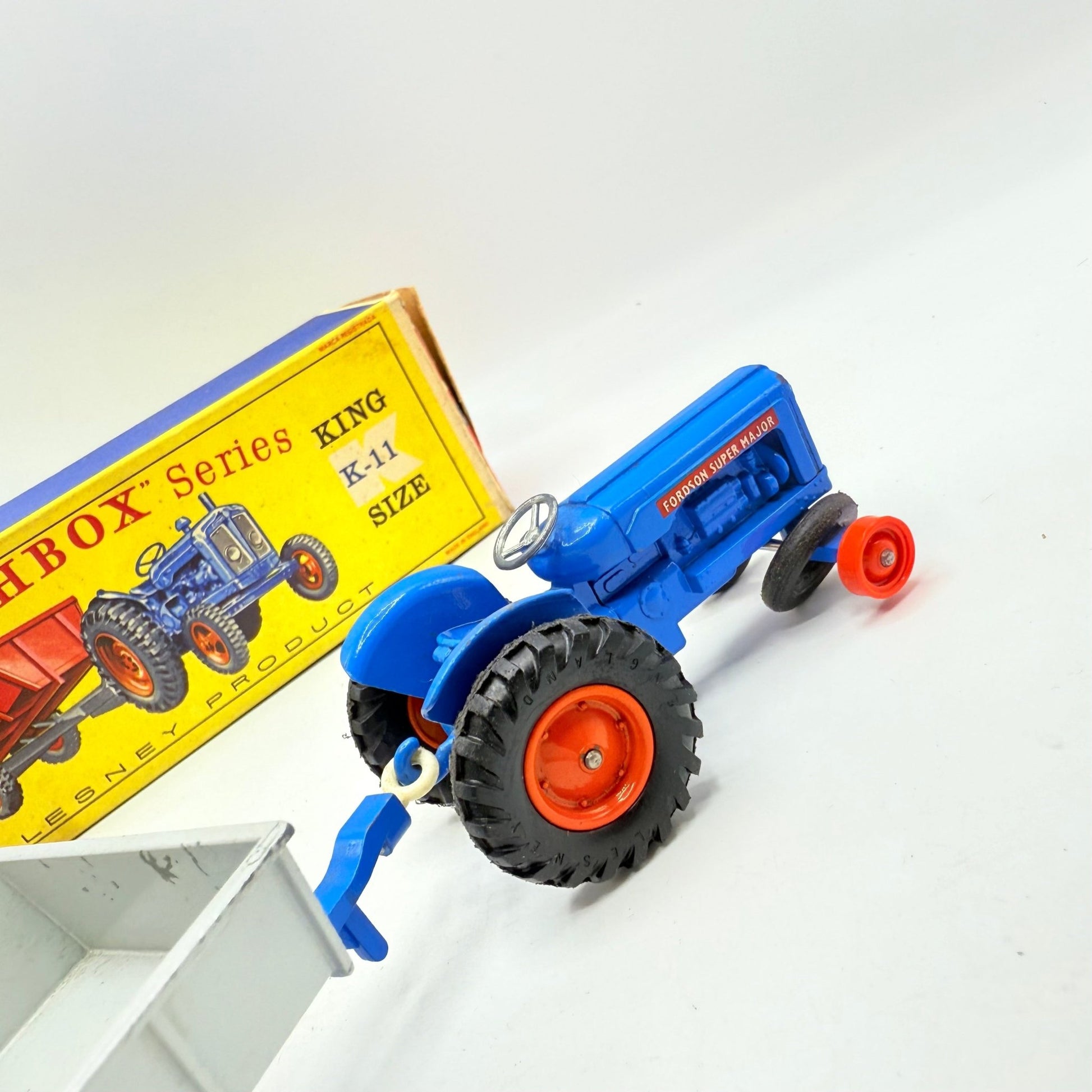 Matchbox Lesney King - Size K - 11 Fordson Tractor and Farm Trailer - Magic Matchbox