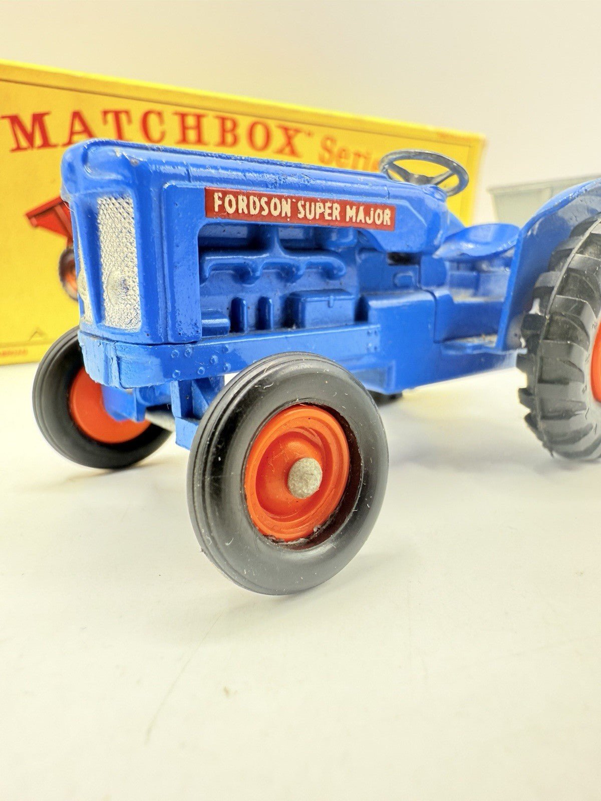 Matchbox Lesney King - Size K - 11 Fordson Tractor and Farm Trailer Boxed - Magic Matchbox