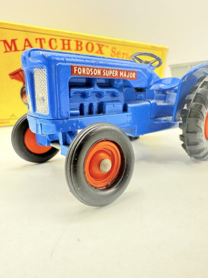 Matchbox Lesney King - Size K - 11 Fordson Tractor and Farm Trailer Boxed - Magic Matchbox
