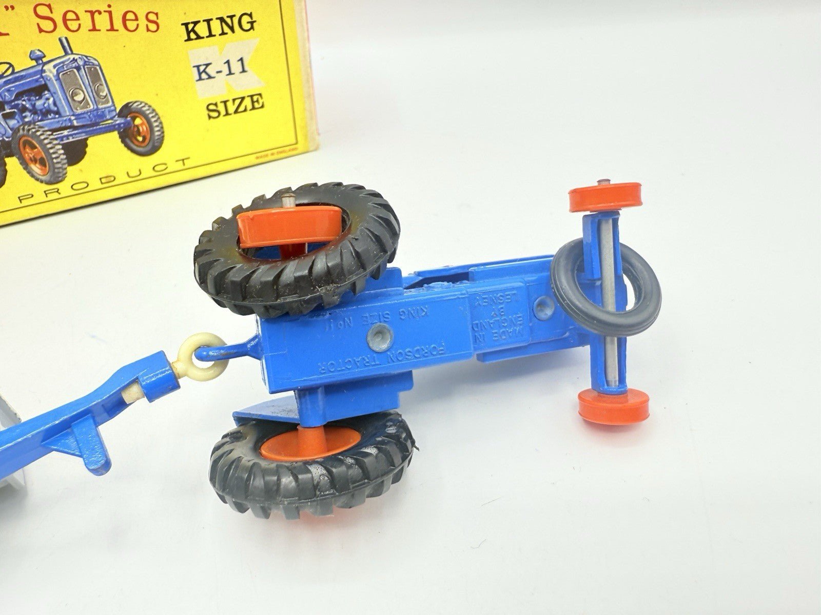Matchbox Lesney King - Size K - 11 Fordson Tractor and Farm Trailer Boxed - Magic Matchbox