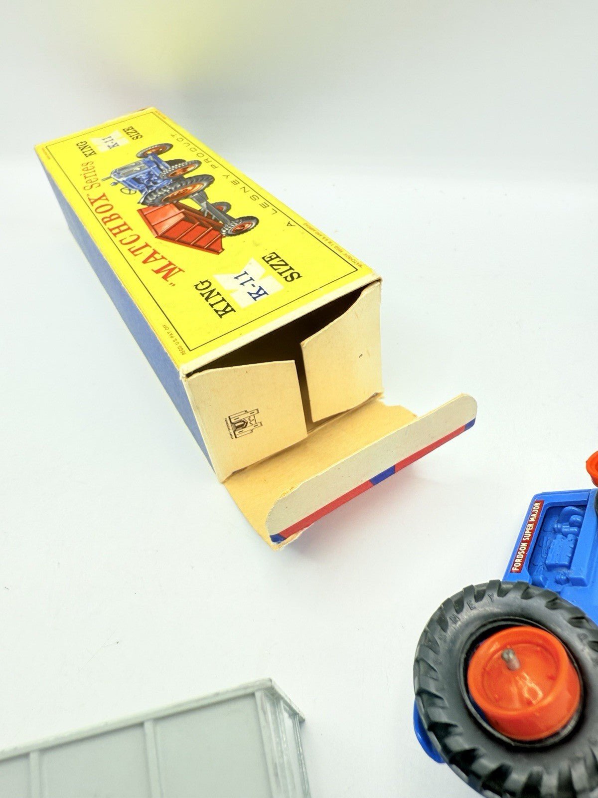 Matchbox Lesney King - Size K - 11 Fordson Tractor and Farm Trailer Boxed - Magic Matchbox
