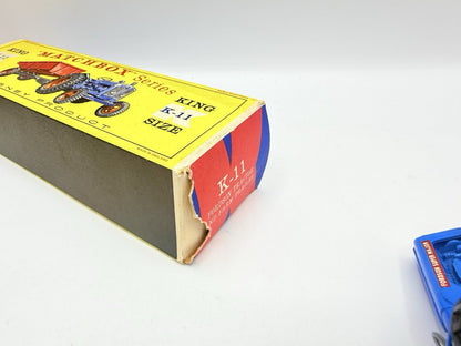 Matchbox Lesney King - Size K - 11 Fordson Tractor and Farm Trailer Boxed - Magic Matchbox