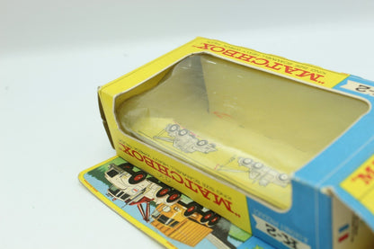 Matchbox Lesney King Size K - 2 Scammell Heavy Wreck Truck White with AMBER Window - Magic Matchbox