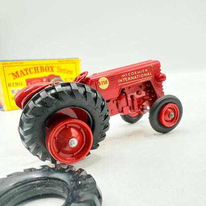 Matchbox Lesney King Size K - 4 McCormick International Tractor - Magic Matchbox