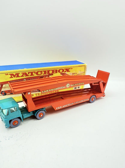 Matchbox Lesney King Size K - 8 Guy Warrior Car Transporter - Magic Matchbox