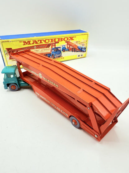 Matchbox Lesney King Size K - 8 Guy Warrior Car Transporter - Magic Matchbox