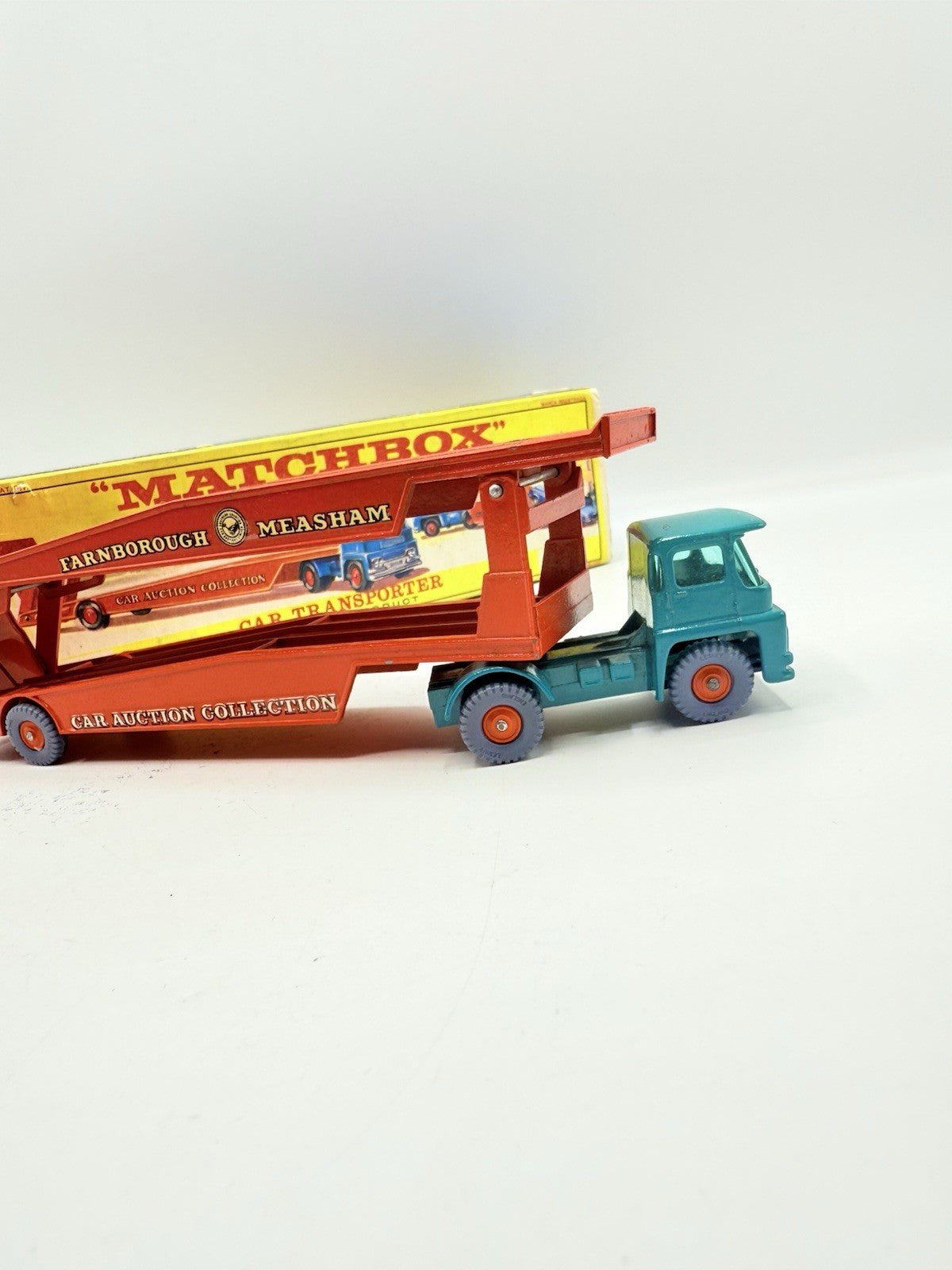 Matchbox Lesney King Size K - 8 Guy Warrior Car Transporter - Magic Matchbox