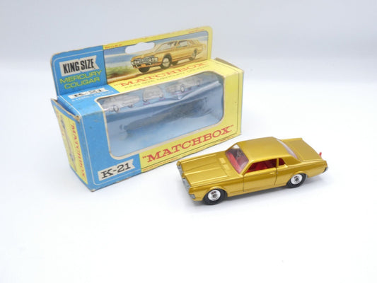 Matchbox Lesney King Size K21 Mercury Cougar Boxed - Magic Matchbox