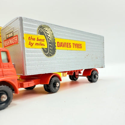 Matchbox Lesney M - 2 Major Pack M2 York Freightmaster Truck - Davies Tyres BPW - Magic Matchbox