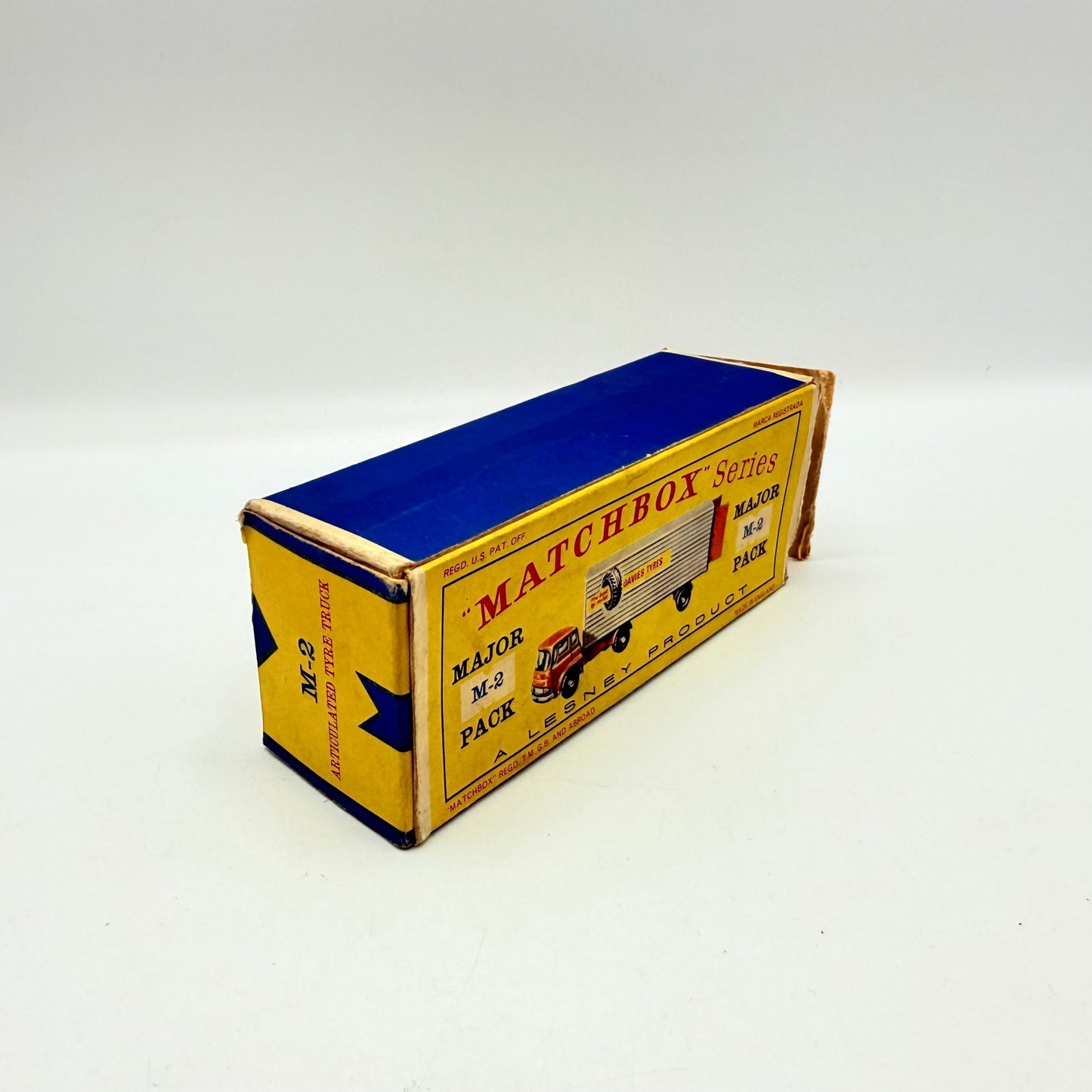 Matchbox Lesney M - 2 Major Pack M2 York Freightmaster Truck - Davies Tyres BPW - Magic Matchbox