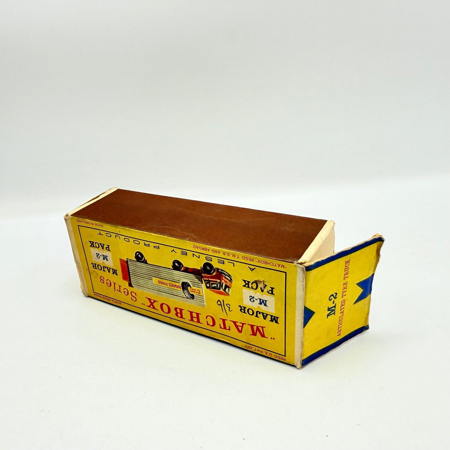 Matchbox Lesney M - 2 Major Pack M2 York Freightmaster Truck - Davies Tyres BPW - Magic Matchbox