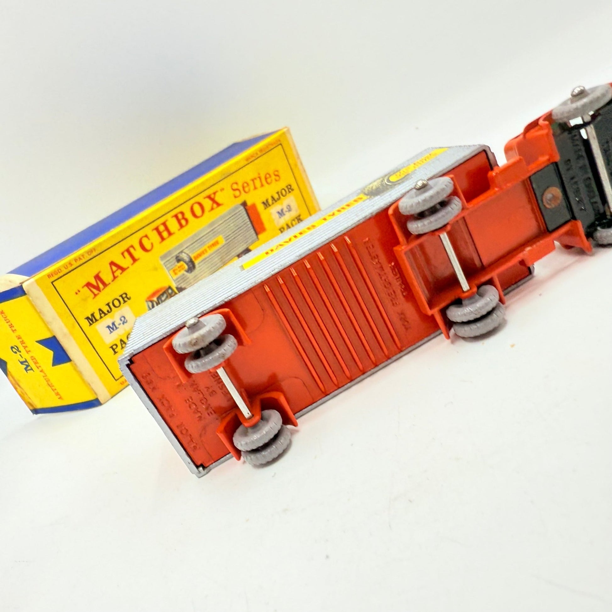 Matchbox Lesney M - 2 Major Pack M2 York Freightmaster Truck - Davies Tyres Rare GPW - Magic Matchbox