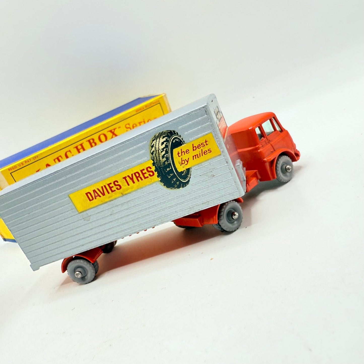 Matchbox Lesney M - 2 Major Pack M2 York Freightmaster Truck - Davies Tyres Rare GPW - Magic Matchbox