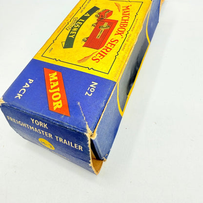 Matchbox Lesney M - 2 Major Pack M2 York Freightmaster Truck - Empty Original Box - Magic Matchbox