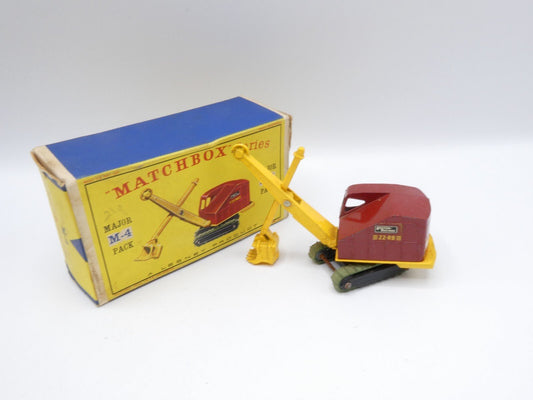 Matchbox Lesney M - 4 Ruston Bucyrus Major Pack - Magic Matchbox