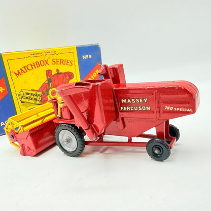 Matchbox Lesney M - 5 Major Pack Massey Ferguson 780 Combine Harvester - Magic Matchbox