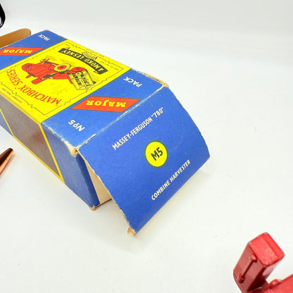 Matchbox Lesney M - 5 Major Pack Massey Ferguson 780 Combine Harvester - Magic Matchbox
