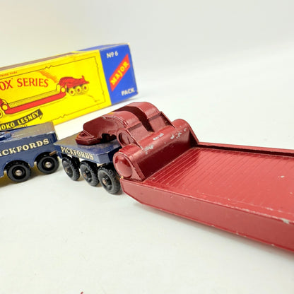 Matchbox Lesney M - 6 200 Ton Transporter Pickfords Major Pack - Magic Matchbox