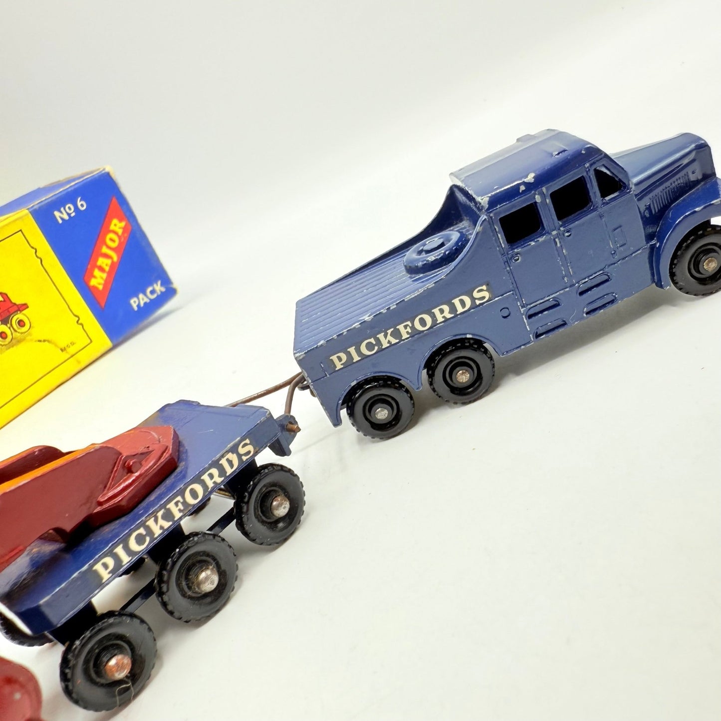 Matchbox Lesney M - 6 200 Ton Transporter Pickfords Major Pack - Magic Matchbox