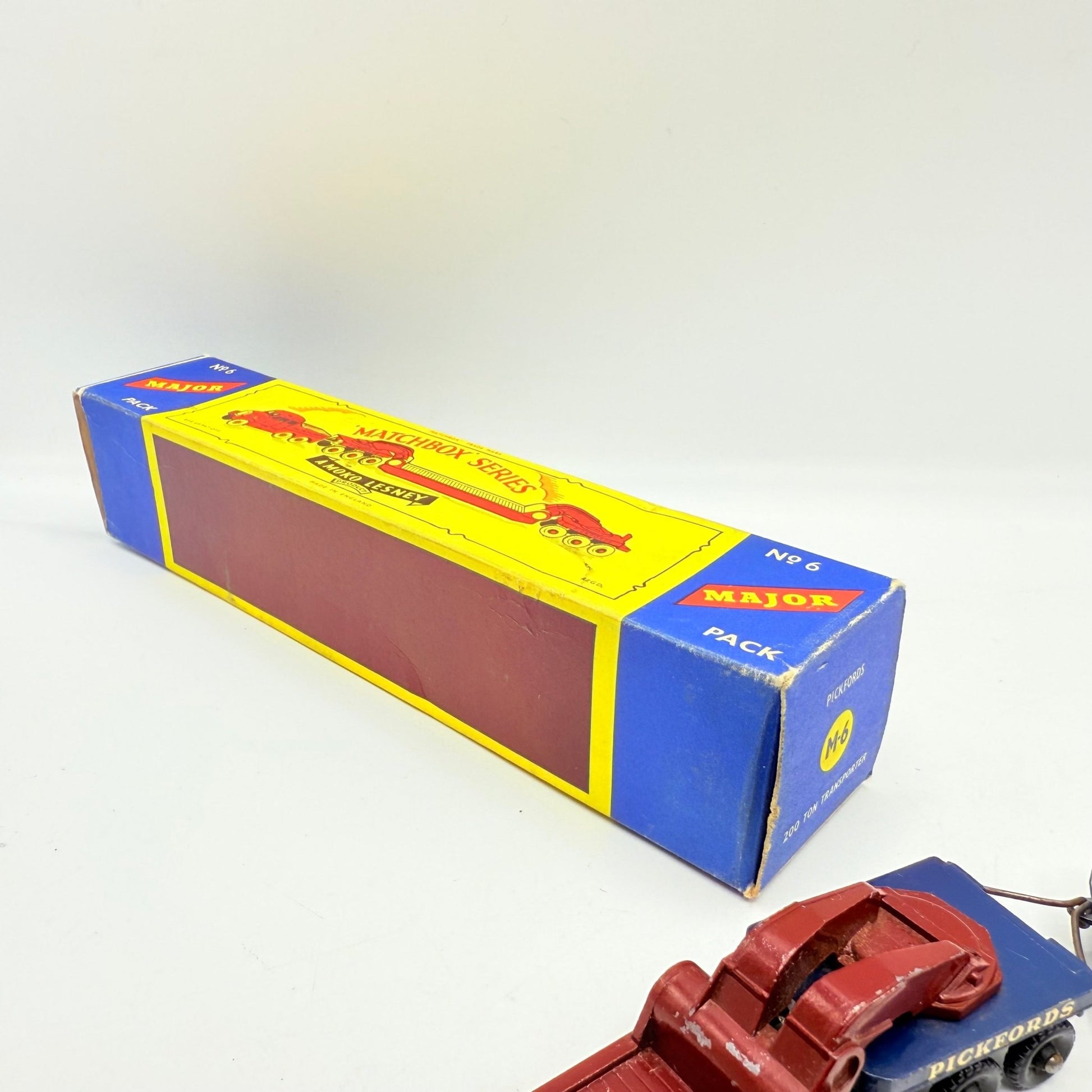 Matchbox Lesney M - 6 200 Ton Transporter Pickfords Major Pack - Magic Matchbox