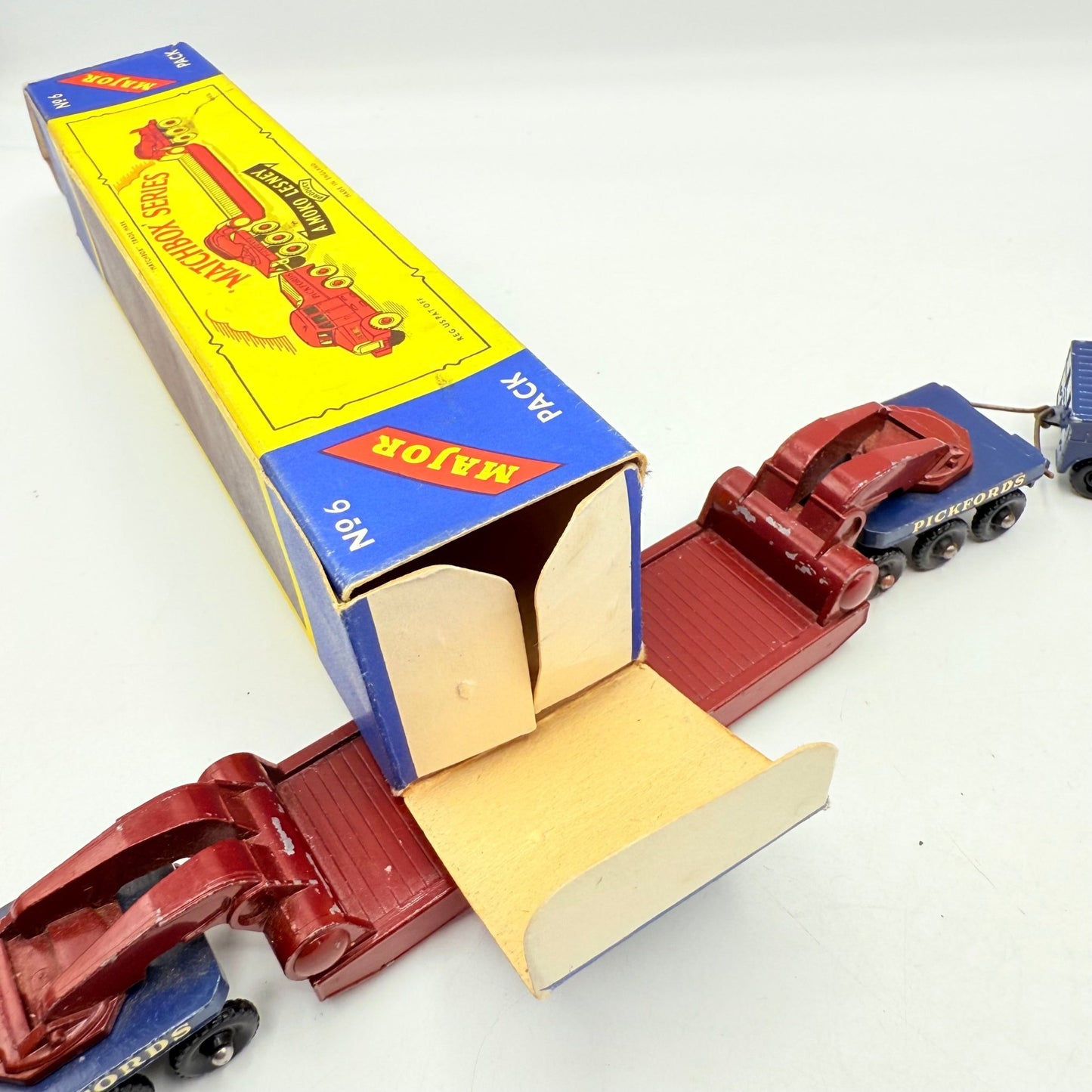 Matchbox Lesney M - 6 200 Ton Transporter Pickfords Major Pack - Magic Matchbox