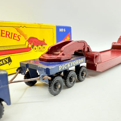 Matchbox Lesney M - 6 200 Ton Transporter Pickfords Major Pack - Magic Matchbox