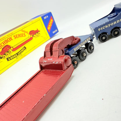 Matchbox Lesney M - 6 200 Ton Transporter Pickfords Major Pack - Magic Matchbox