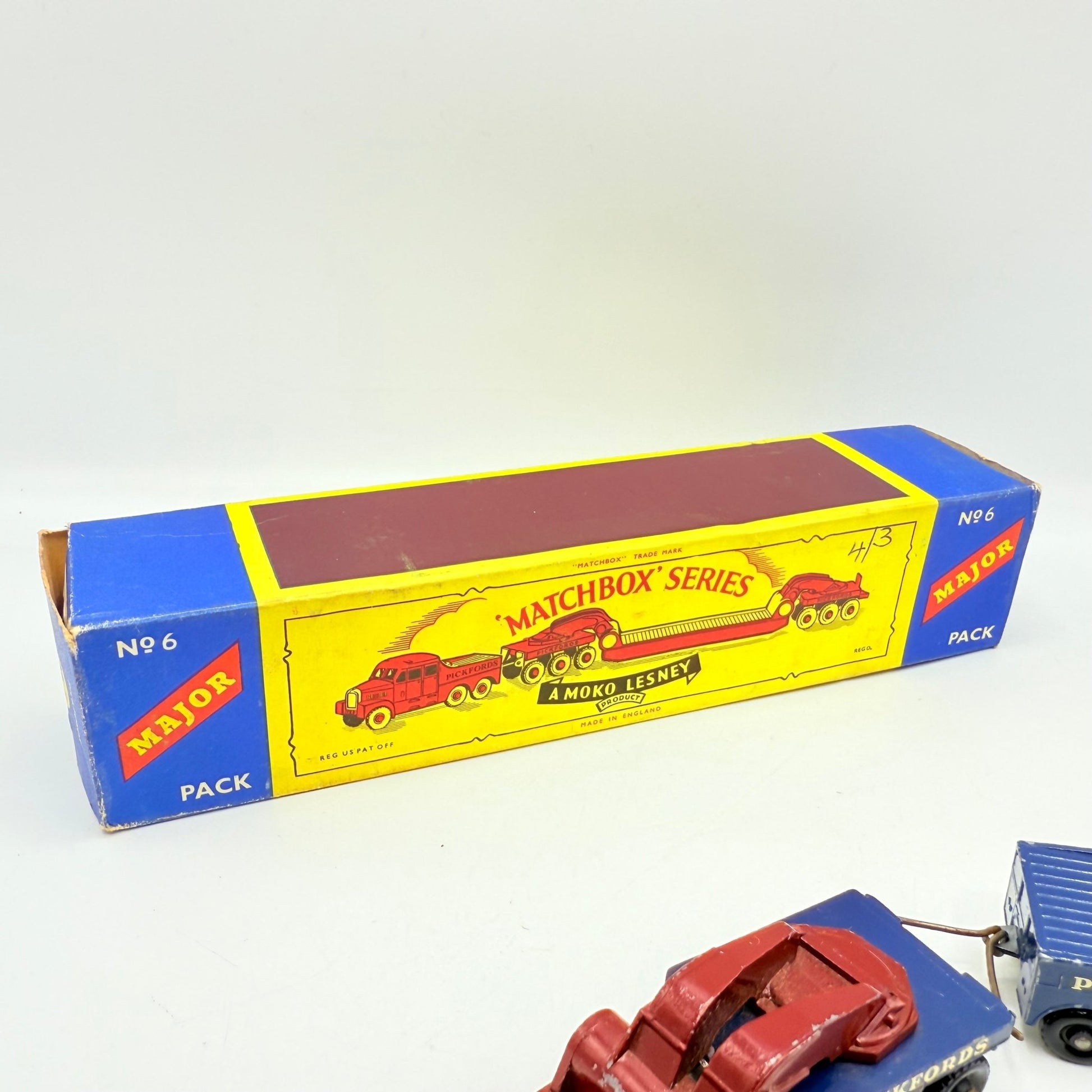 Matchbox Lesney M - 6 200 Ton Transporter Pickfords Major Pack - Magic Matchbox