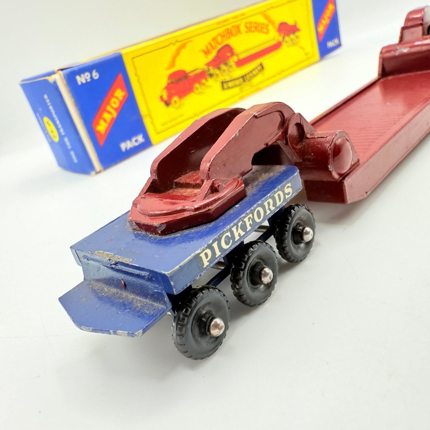 Matchbox Lesney M - 6 200 Ton Transporter Pickfords Major Pack - Magic Matchbox