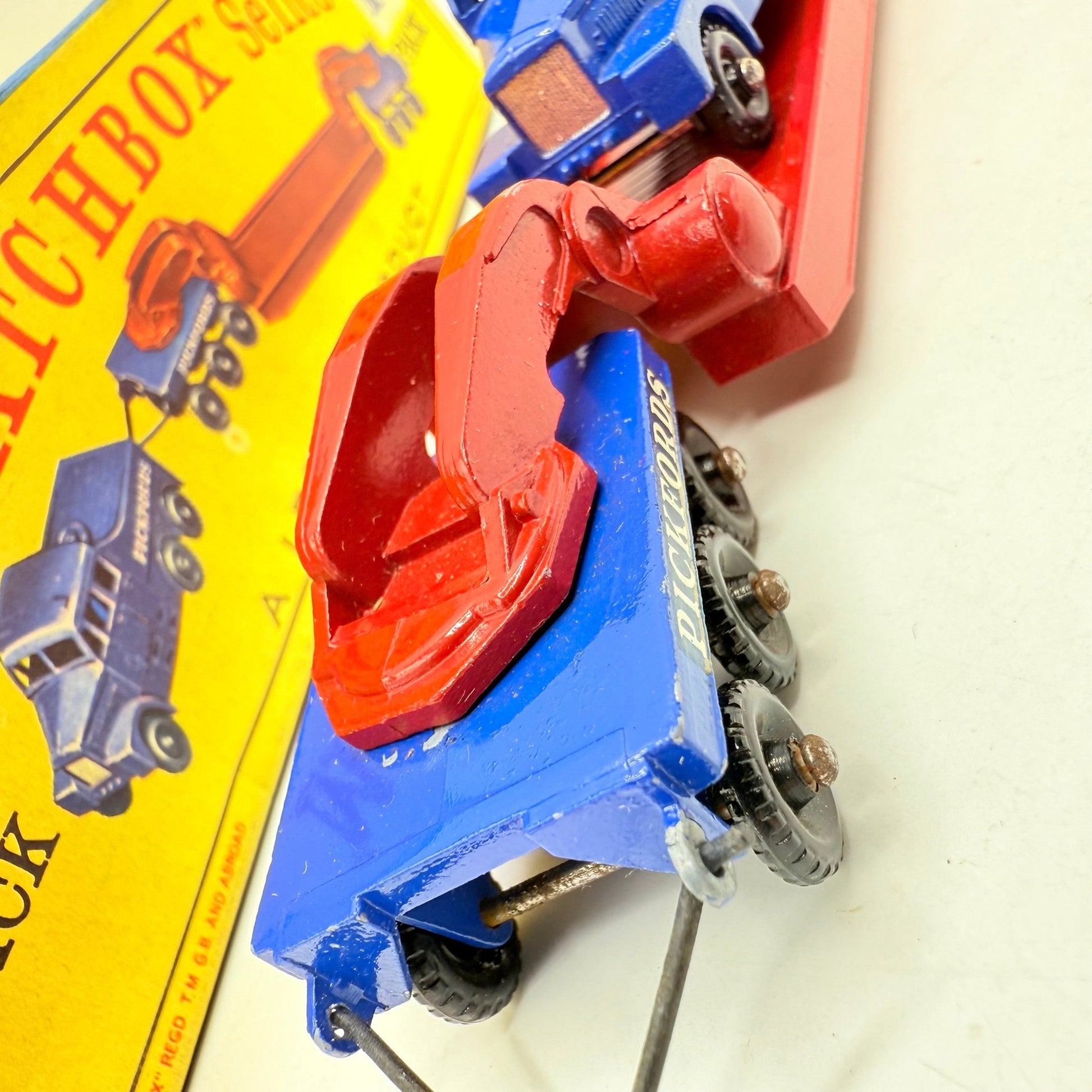 Matchbox Lesney M - 6 200 Ton Transporter Pickfords Major Pack Rare D Box - Magic Matchbox