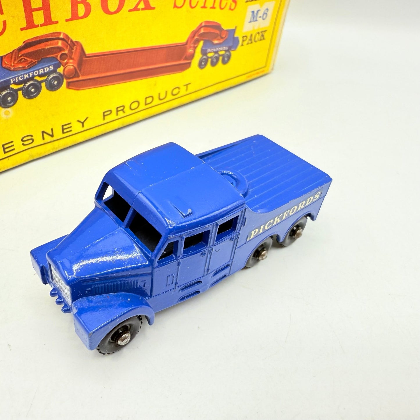 Matchbox Lesney M - 6 200 Ton Transporter Pickfords Major Pack Rare D Box - Magic Matchbox