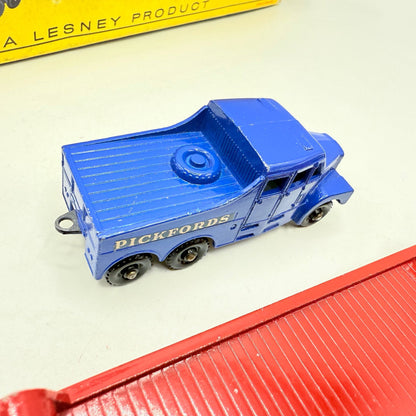 Matchbox Lesney M - 6 200 Ton Transporter Pickfords Major Pack Rare D Box - Magic Matchbox