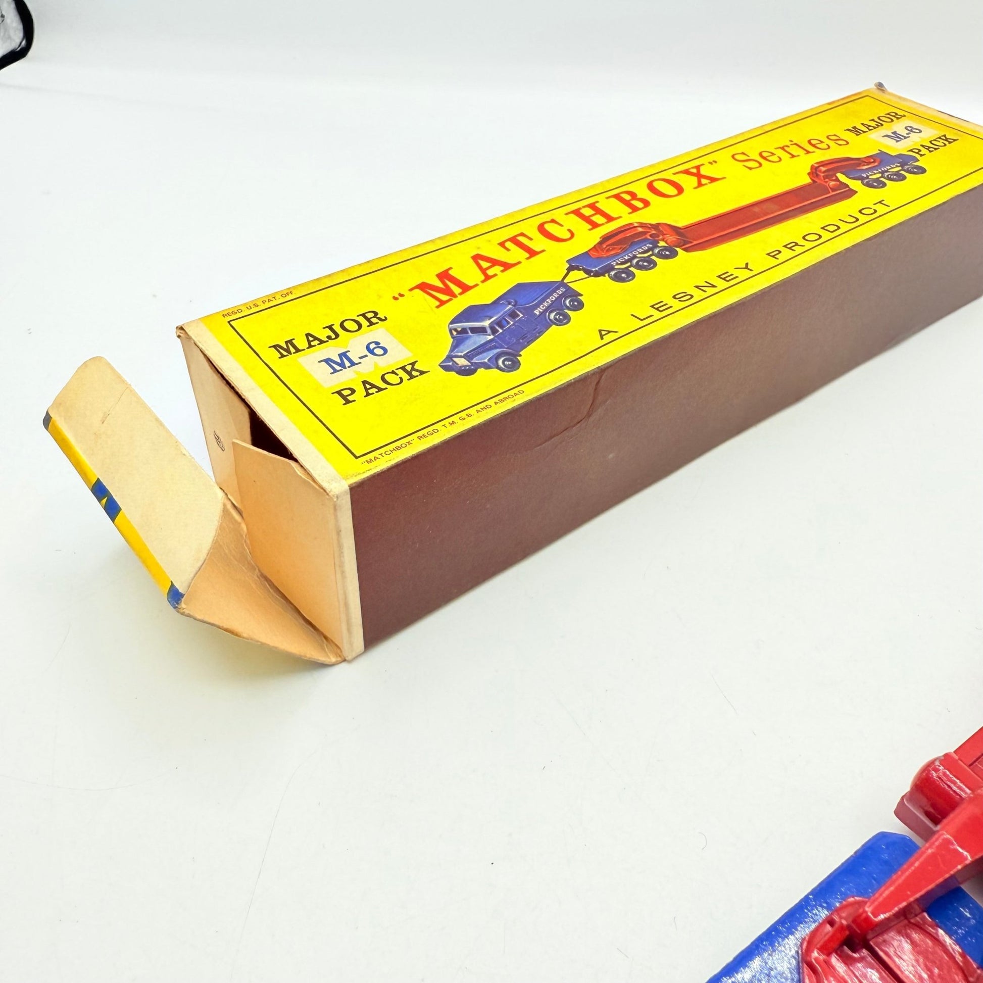 Matchbox Lesney M - 6 200 Ton Transporter Pickfords Major Pack Rare D Box - Magic Matchbox