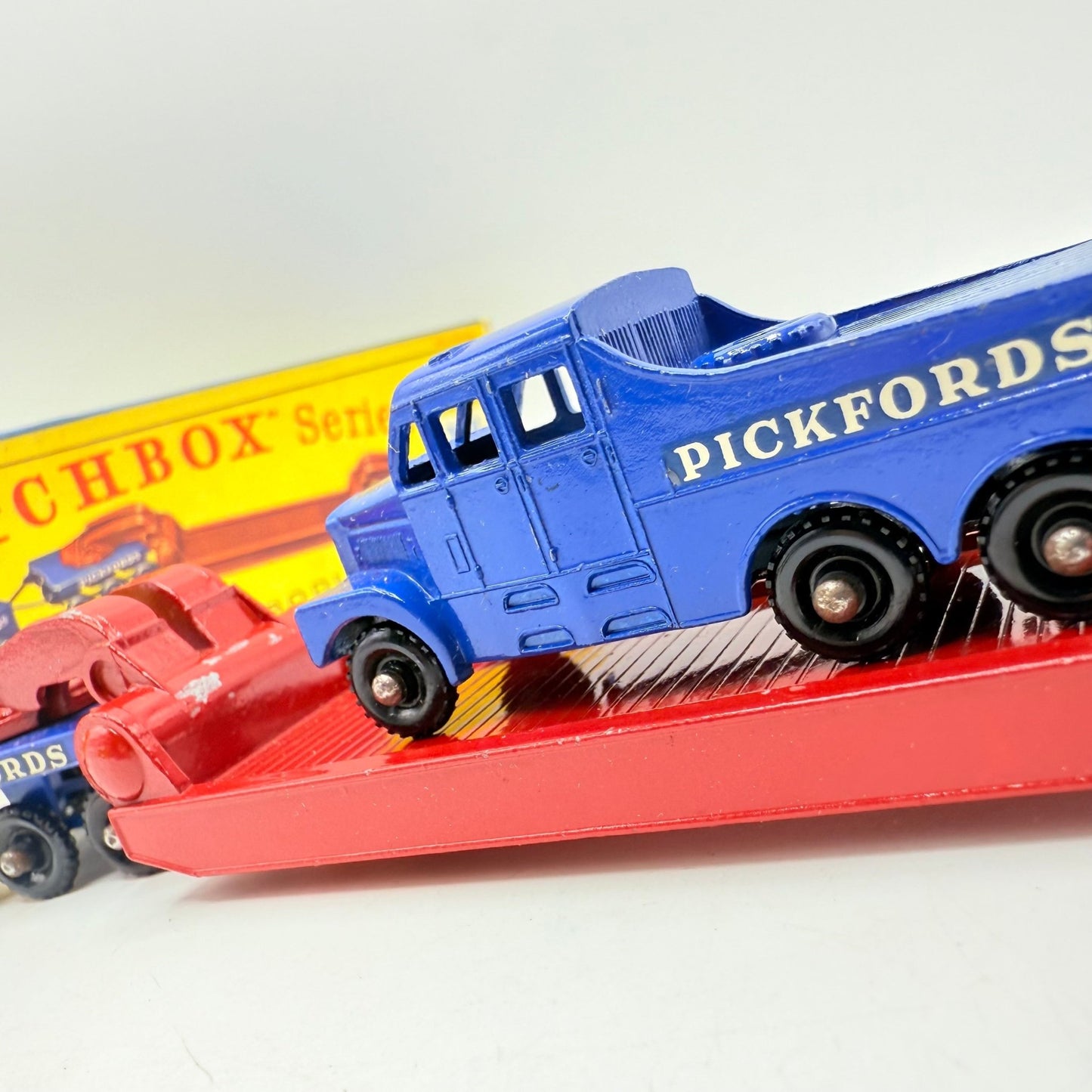 Matchbox Lesney M - 6 200 Ton Transporter Pickfords Major Pack Rare D Box - Magic Matchbox