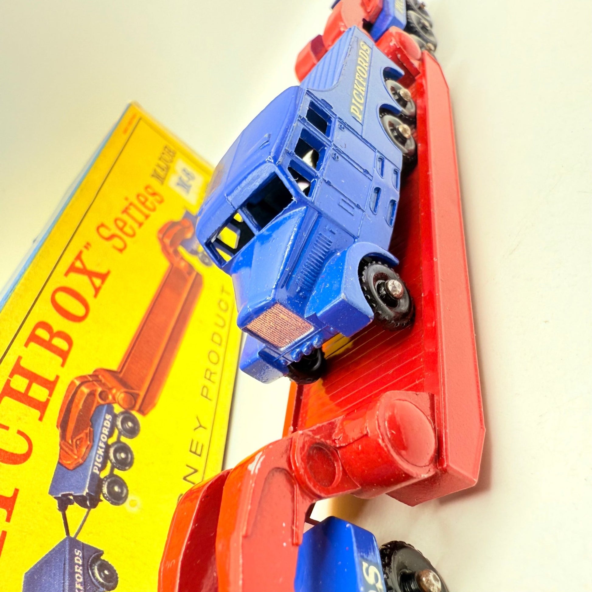 Matchbox Lesney M - 6 200 Ton Transporter Pickfords Major Pack Rare D Box - Magic Matchbox